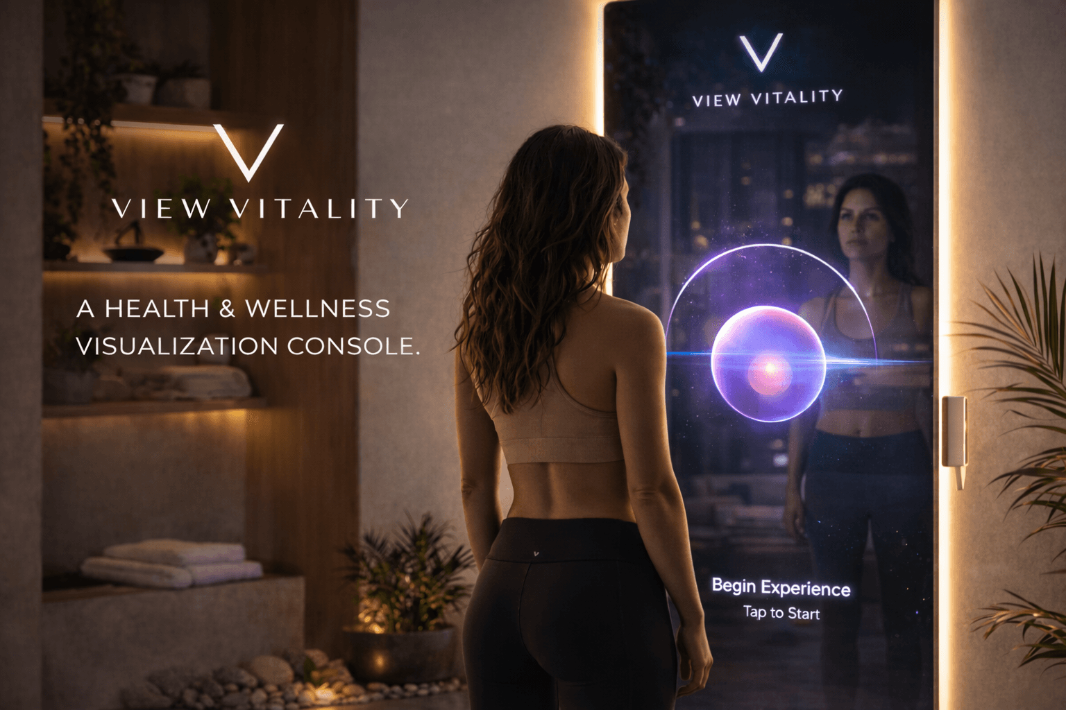 The Arc — Immersive biometric experience console